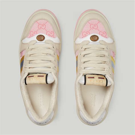 gucci screener sneaker|sneaker gucci donna.